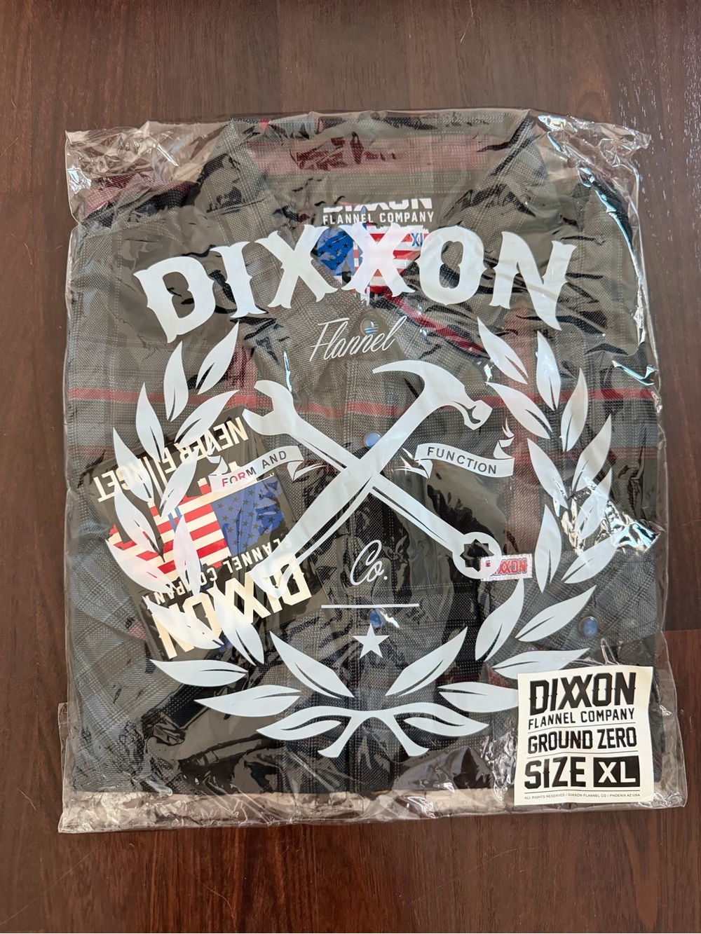 Dixxon Flannel Ground Zero Size Extra Large Men’s New In Package Limited Run
